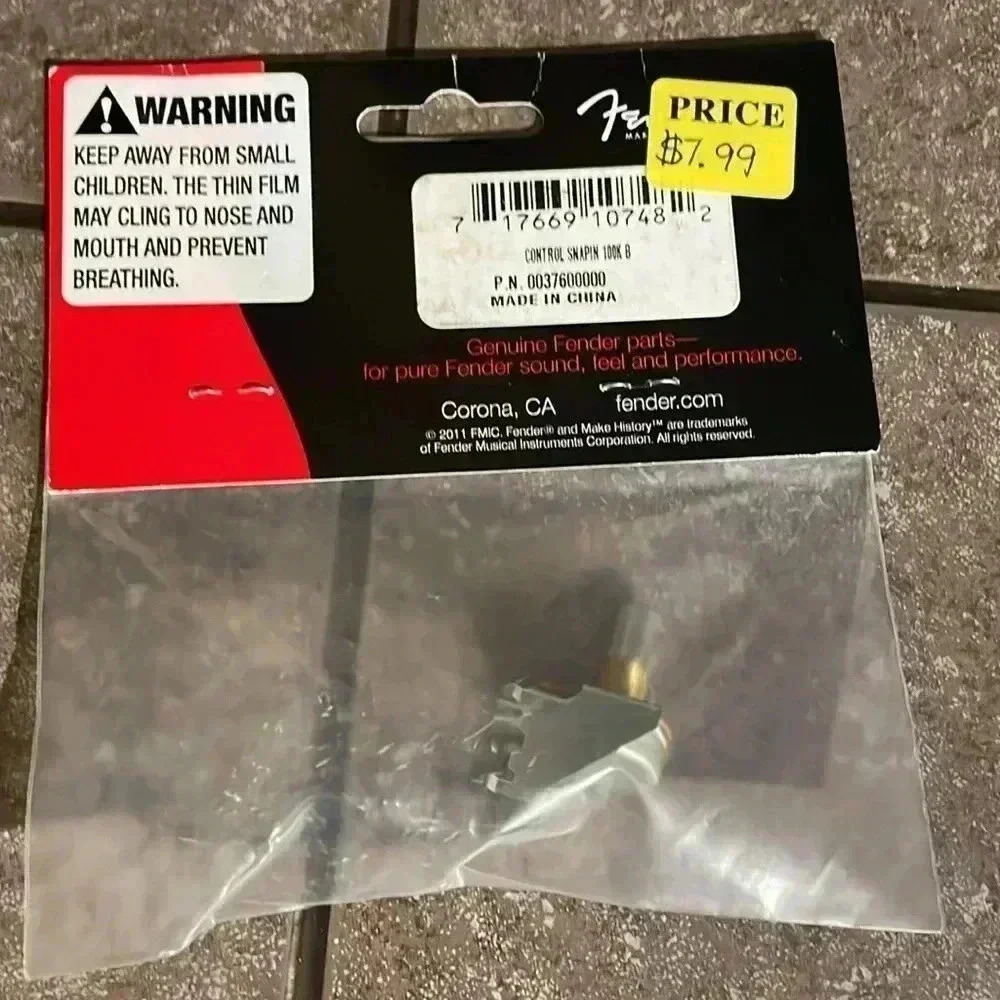 Fender Control SnapIn 100K B - Picture 2 of 7